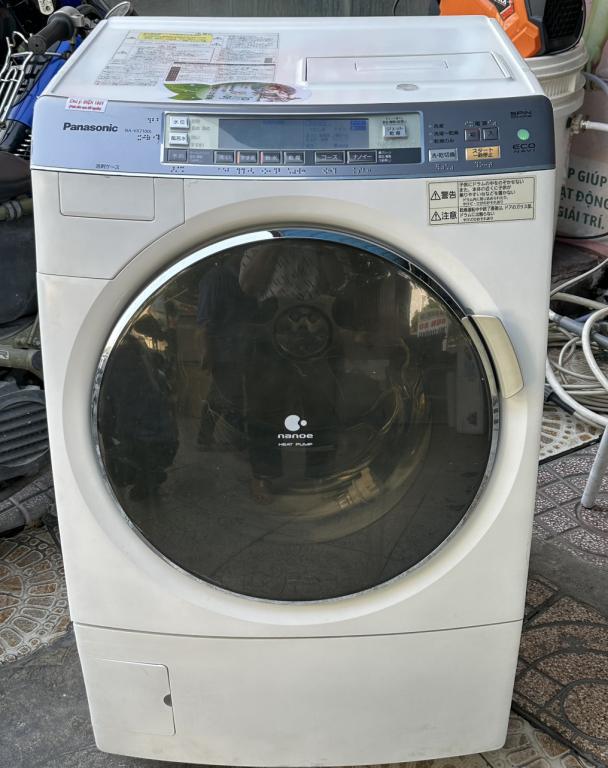 Máy giặt nội địa PANASONIC NA-VX7100L 9KG sấy 6kg sấy block cao 