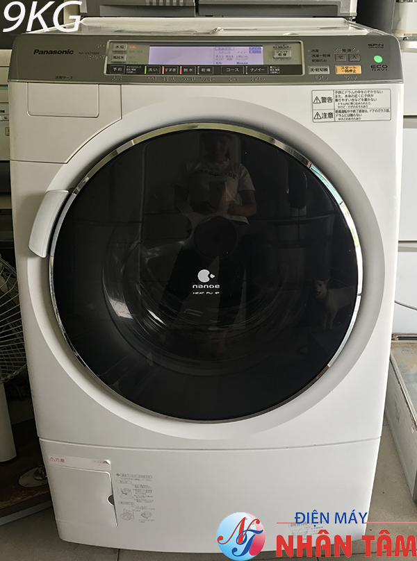 Máy giặt nội địa PANASONIC NA-VX7100L 9KG sấy 6kg sấy block cao