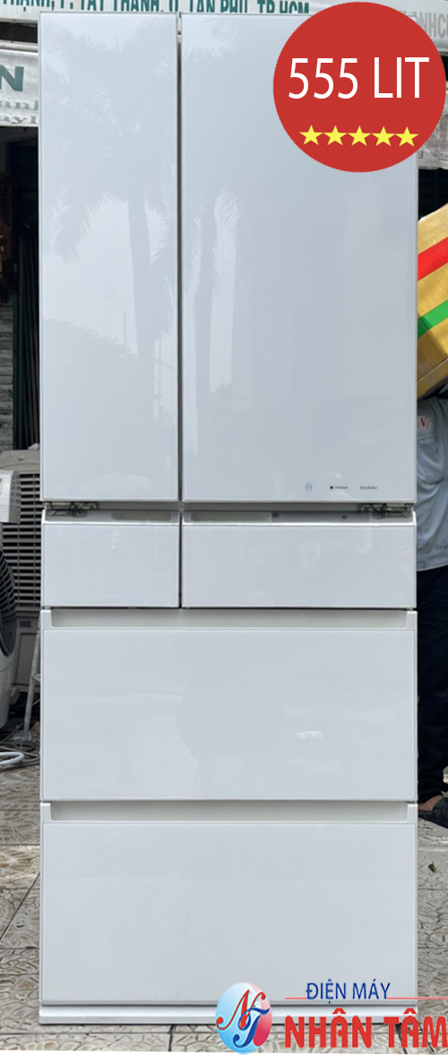 Tủ lạnh nội địa PANASONIC NR-F568XG 555L mặt gương DATE 2013 có 